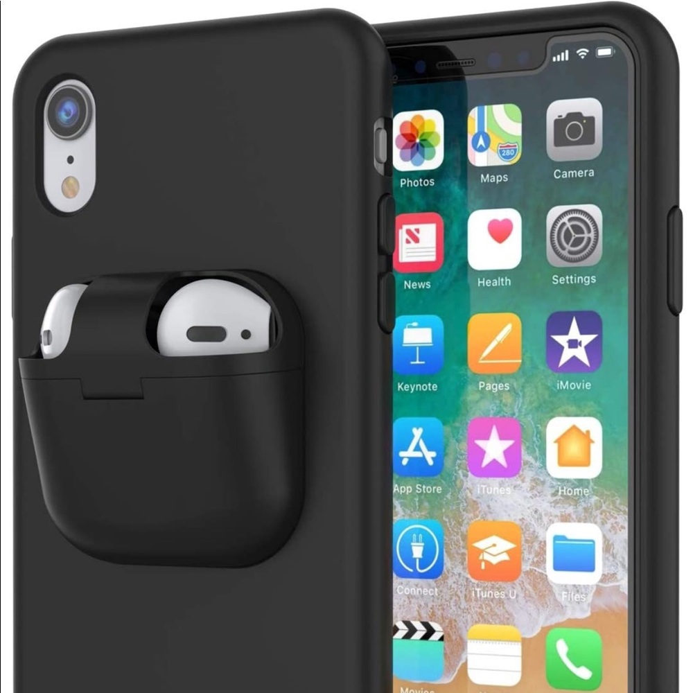 iPhone XR 2 in 1 silicone case